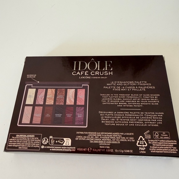 Lancôme Idôle Café Crush Eyeshadow Palette New - Picture 5 of 7